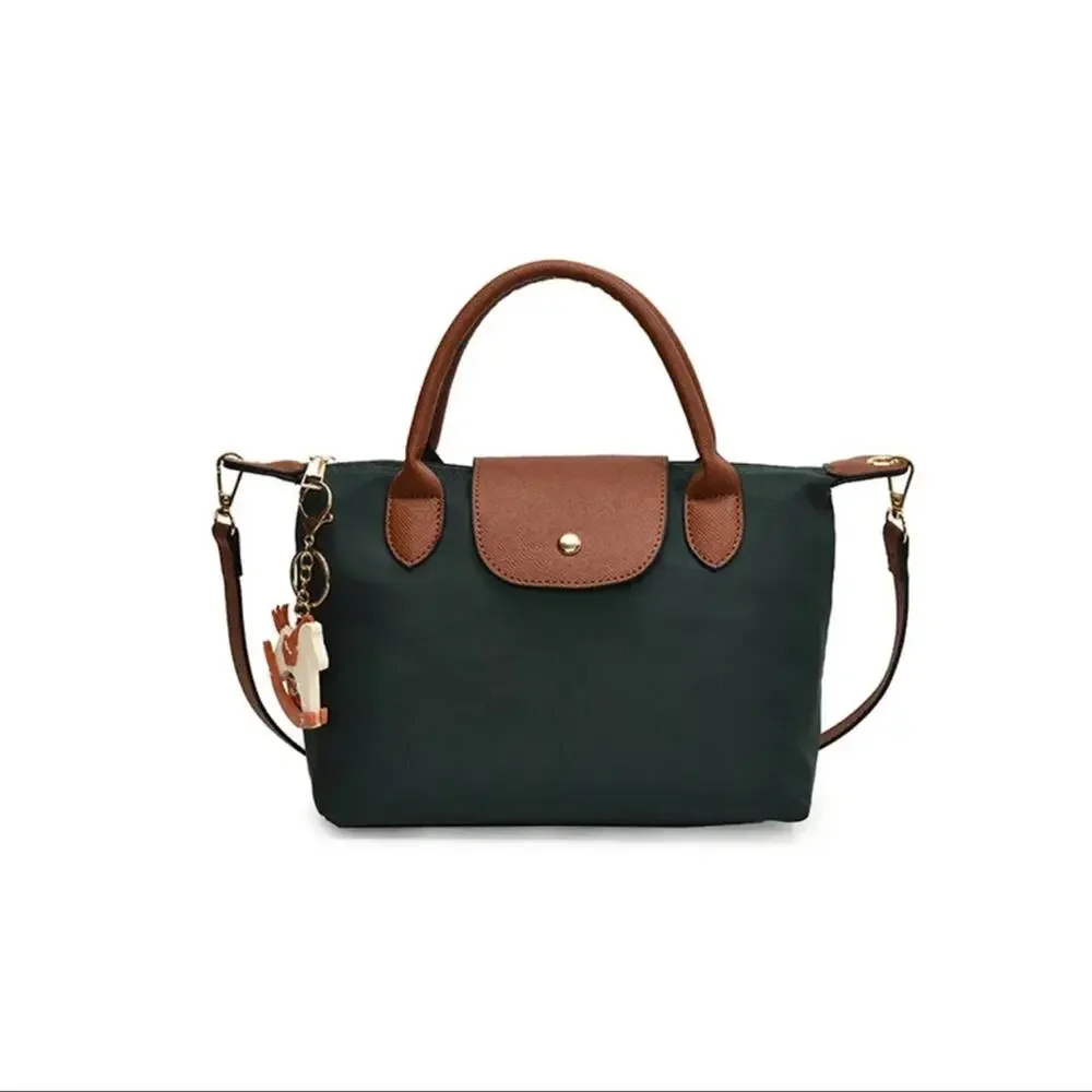 Black and Brown Designer Crossbody Handbag